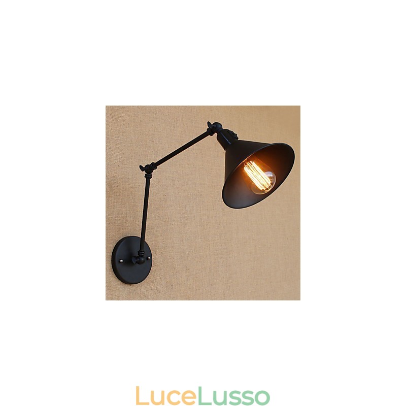 Caratteristica di verniciatura retrò del paese per le luci del braccio oscillante di protezione degli occhi in stile mini