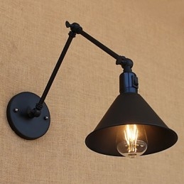 Caratteristica di verniciatura retrò del paese per le luci del braccio oscillante di protezione degli occhi in stile mini