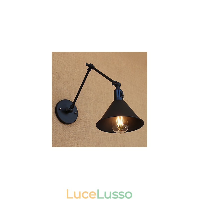 Caratteristica di verniciatura retrò del paese per le luci del braccio oscillante di protezione degli occhi in stile mini