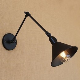 Caratteristica di verniciatura retrò del paese per le luci del braccio oscillante di protezione degli occhi in stile mini