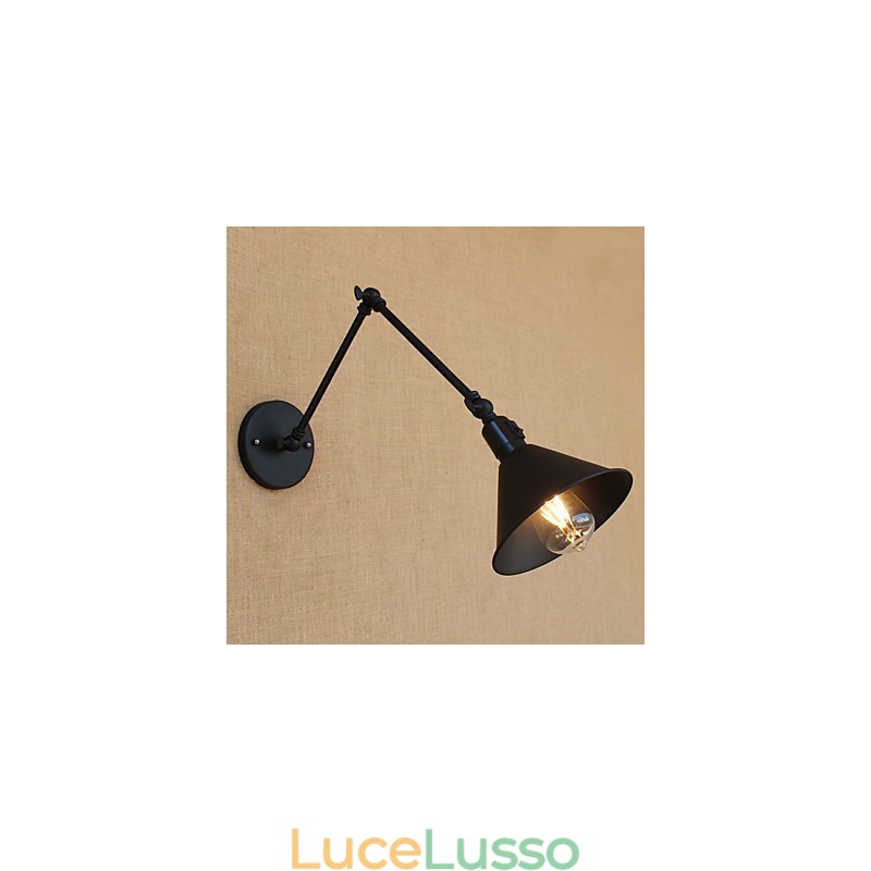 Caratteristica di verniciatura retrò del paese per le luci del braccio oscillante di protezione degli occhi in stile mini