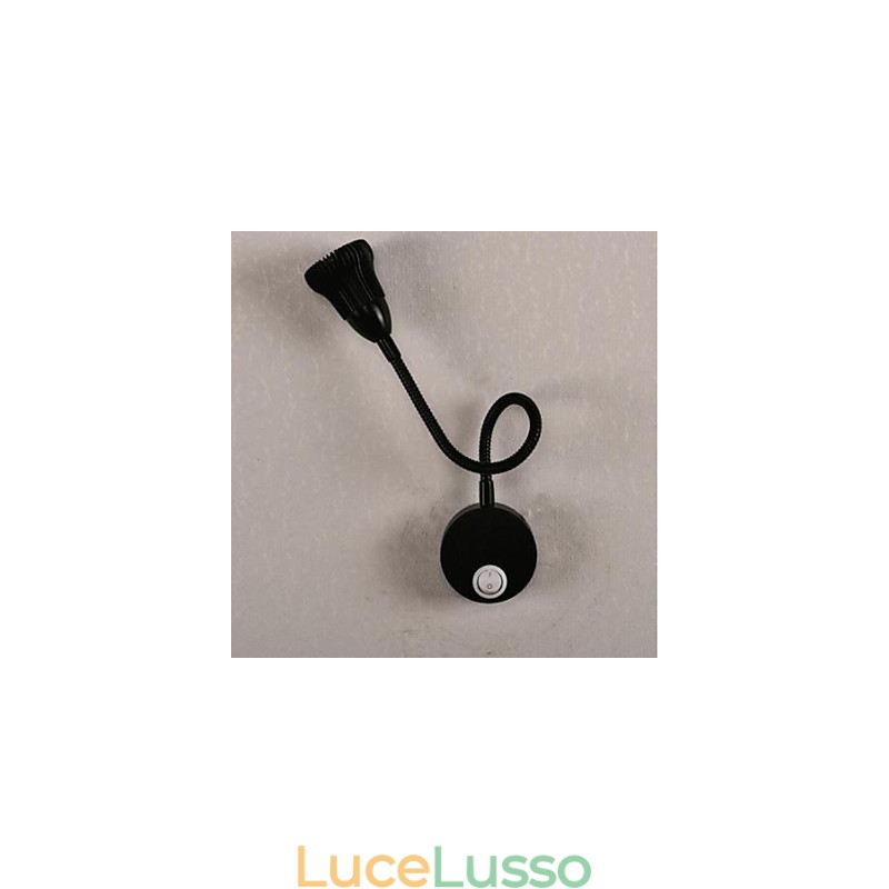 Caratteristica di verniciatura per applique da parete con luce ambientale