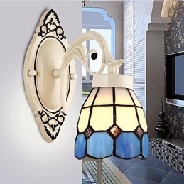 Applique da parete con luce verso l'alto