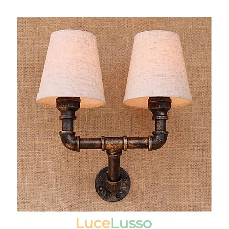 Applique da parete rustica in ottone per luce ambientale Applique da parete rustica in ottone per luce ambientale