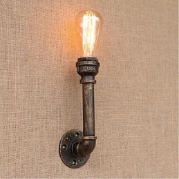 Lampada da parete decorativa piccola con tubo dell'acqua semplice Nostalgia