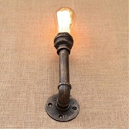 Lampada da parete decorativa piccola con tubo dell'acqua semplice Nostalgia