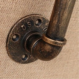 Lampada da parete decorativa piccola con tubo dell'acqua semplice Nostalgia