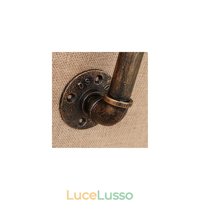 Lampada da parete decorativa piccola con tubo dell'acqua semplice Nostalgia
