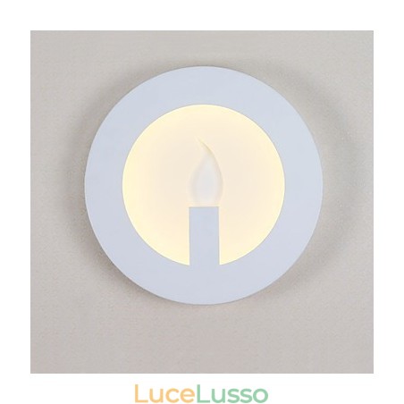 Funzione di pittura moderna contemporanea integrata per applique da parete con luce ambientale Funzione di pittura moderna contemporanea integrata per applique da parete con luce ambientale