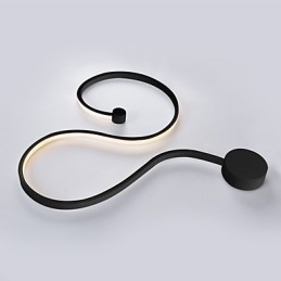 Moderne luci da parete creative in metallo soggiorno corridoio camera da letto camere d'albergo comodino decorazione illuminazione