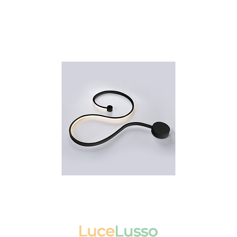 Moderne luci da parete creative in metallo soggiorno corridoio camera da letto camere d'albergo comodino decorazione illuminazione