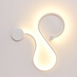 Moderne luci da parete creative in metallo soggiorno corridoio camera da letto camere d'albergo comodino decorazione illuminazione