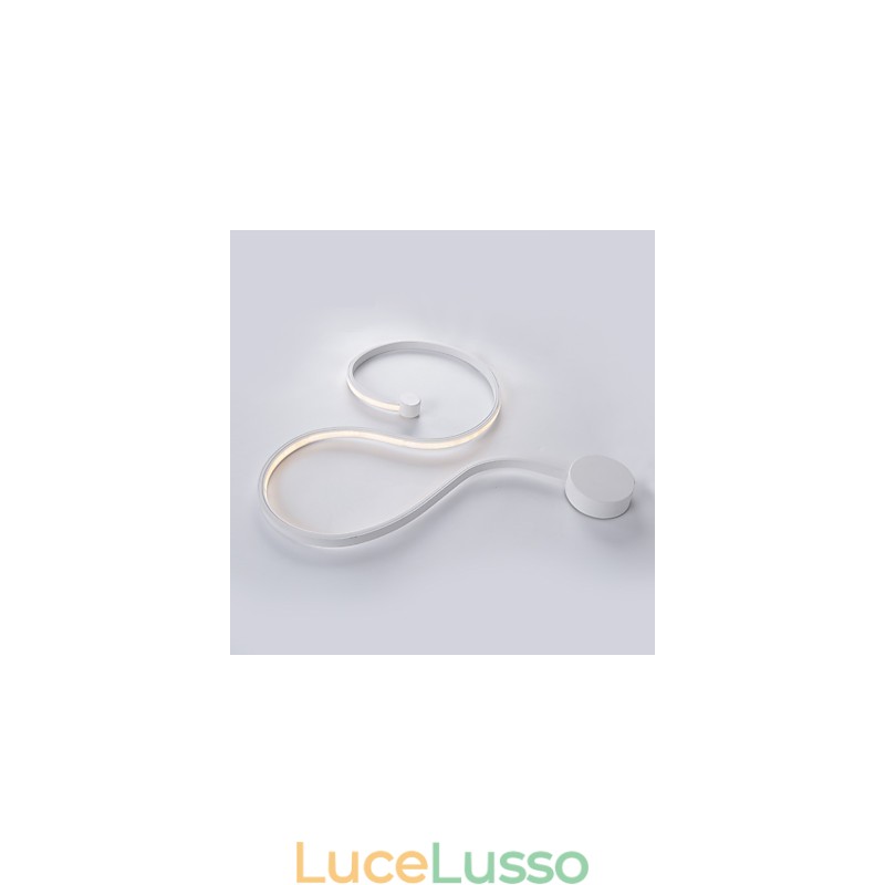 Moderne luci da parete creative in metallo soggiorno corridoio camera da letto camere d'albergo comodino decorazione illuminazione