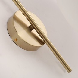 Moderna caratteristica contemporanea galvanizzata per applique da parete Arc Uplight