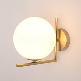 Moderna caratteristica contemporanea galvanizzata per applique da parete Arc Uplight
