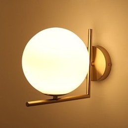 Moderna caratteristica contemporanea galvanizzata per applique da parete Arc Uplight