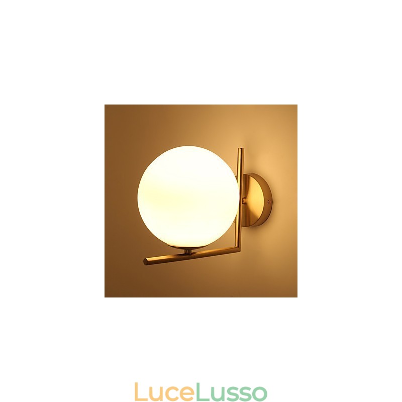 Moderna caratteristica contemporanea galvanizzata per applique da parete Arc Uplight
