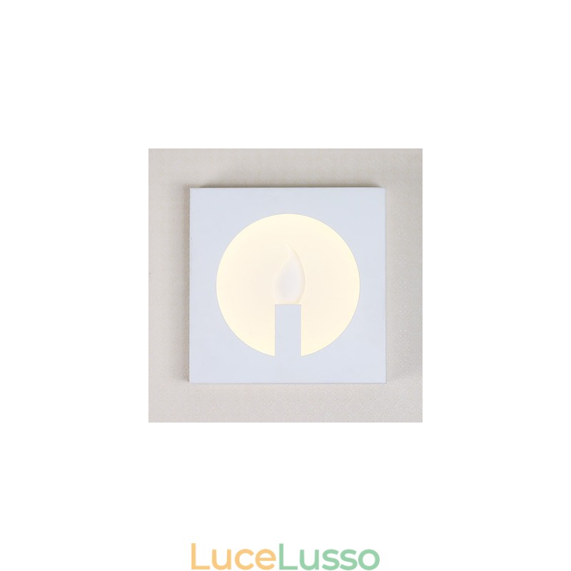 Applique da parete moderne e contemporanee integrate per luce ambientale