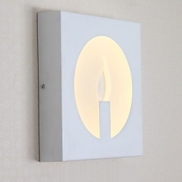 Applique da parete moderne e contemporanee integrate per luce ambientale