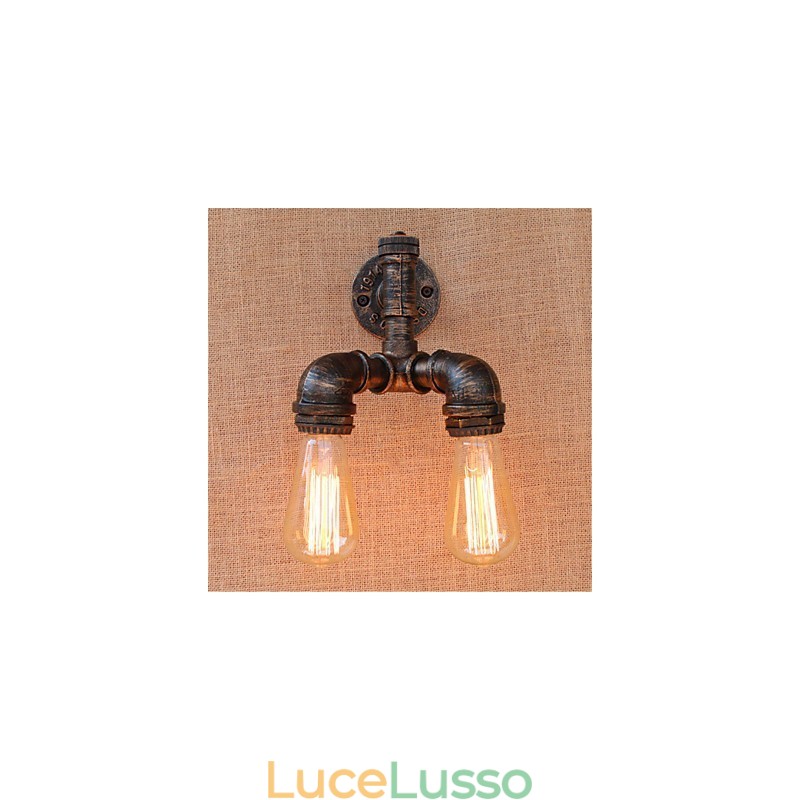 Pittura rustica Lodge Caratteristica per applique da parete con luce ambientale Applique da parete