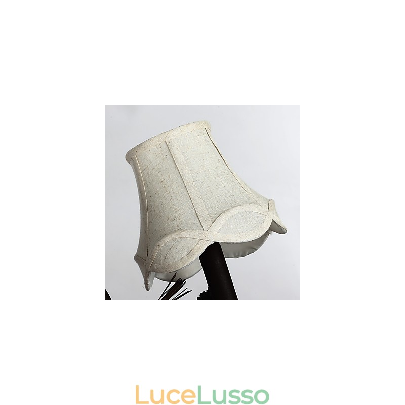 Lampada da parete vintage nordamericana in metallo con uccello in resina e pigna, adatta per soggiorno, sala da pranzo, lampada da parete