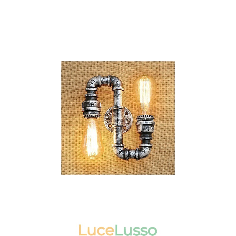 Caratteristica della pittura retrò del paese per applique da parete con luce ambientale a braccio oscillante