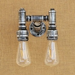 Caratteristica della pittura retrò del paese per applique da parete con luce ambientale a braccio oscillante