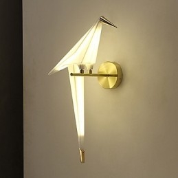 Moderna contemporanea novità vintage elettroplaccata caratteristica per applique da parete con luce ambientale in stile mini