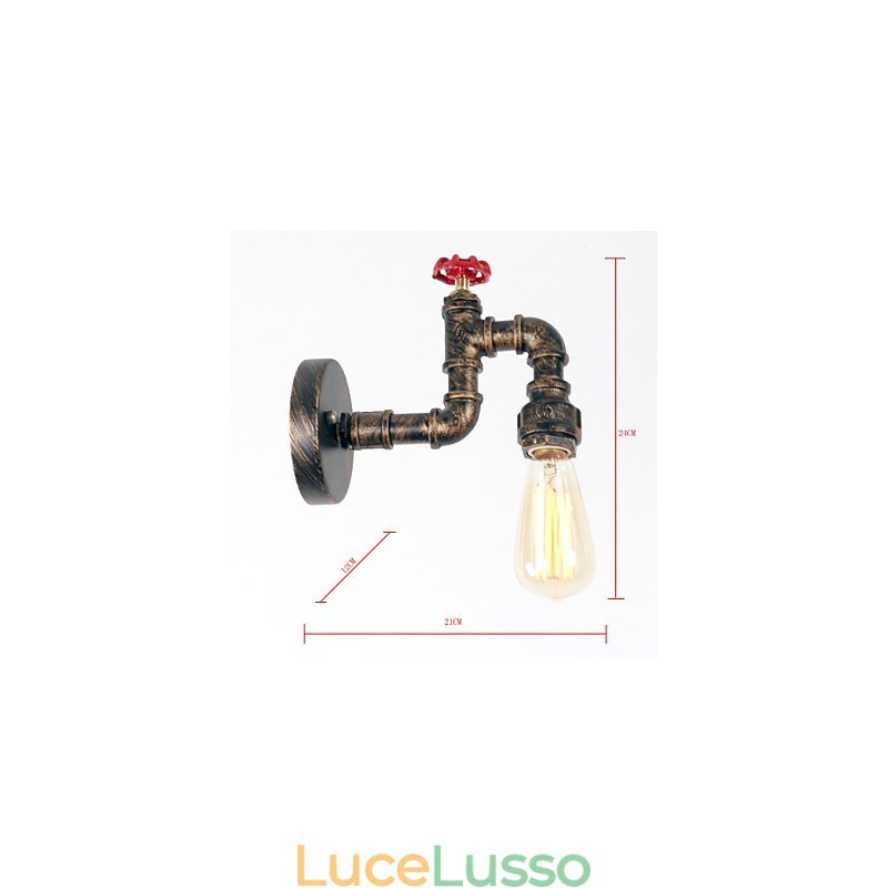 Moderno Contemporaneo Rustico Lodge Country Retro Pittura Caratteristica per Mini Stile Downlight Applique da Parete Luce da Parete