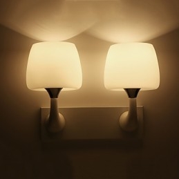 Moderna pittura contemporanea caratteristica per la protezione degli occhi luce ambientale applique da parete luce da parete