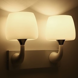 Moderna pittura contemporanea caratteristica per la protezione degli occhi luce ambientale applique da parete luce da parete