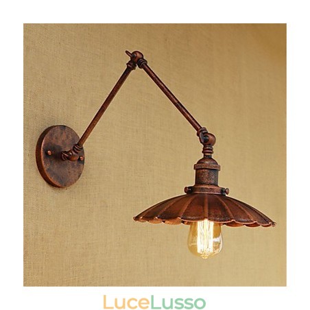 Dipinto rustico retrò in stile rustico per mini braccio oscillante con luce ambientale Dipinto rustico retrò in stile rustico per mini braccio oscillante con luce ambientale