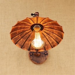 Dipinto rustico retrò in stile rustico per mini braccio oscillante con luce ambientale