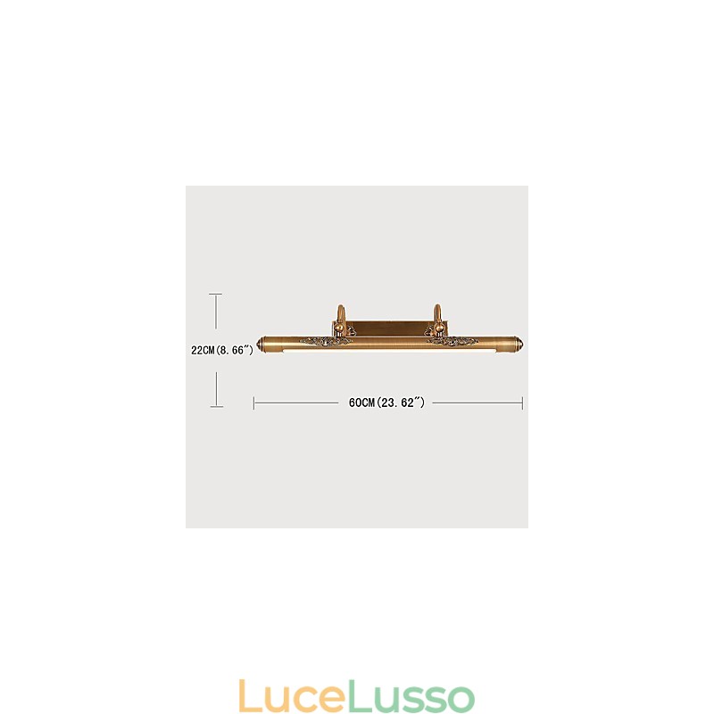 Lampada a specchio moderna contemporanea tradizionale classica rustica Lodge vintage ottone antico caratteristica per