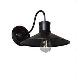 Applique da parete Applique da parete Applique da parete Lampada da parete in ferro Lampada da parete con spada laser nera stupida