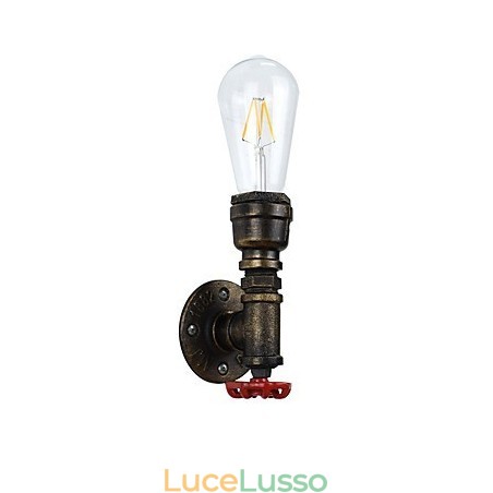 Applique da parete rustica in ottone antico tradizionale classico per luce ambientale Applique da parete rustica in ottone antico tradizionale classico per luce ambientale