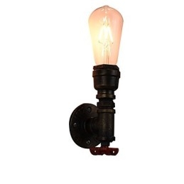 Applique da parete rustica in ottone antico tradizionale classico per luce ambientale