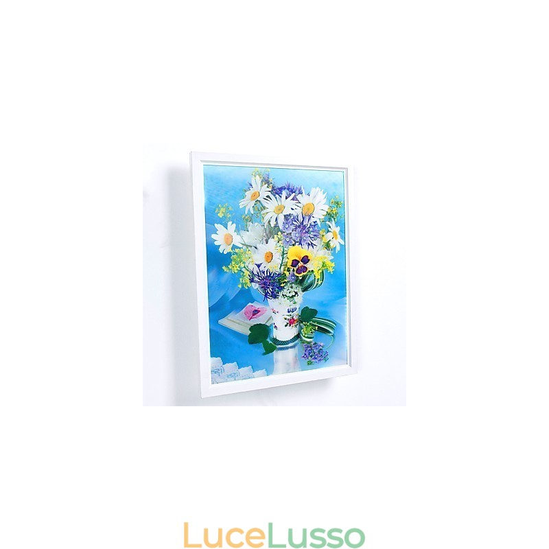 Pittura moderna contemporanea integrata, caratteristica moderna contemporanea per applique da parete con luce ambientale