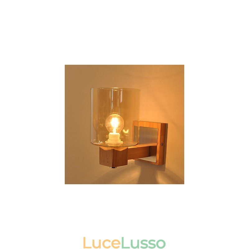 Lampada da parete in vetro moderna contemporanea altre caratteristiche per mini stile luce ambientale applique da parete applique da parete