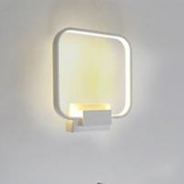 Funzione di pittura moderna contemporanea integrata per luci da parete con luce ambientale Lampada da parete