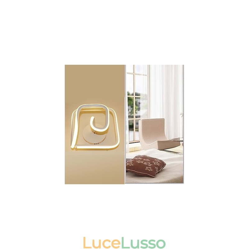 Lampada da parete semplice moderna creativa Llight personalizzata camera da letto luci decorative corridoio balcone lampada da parete incorporata