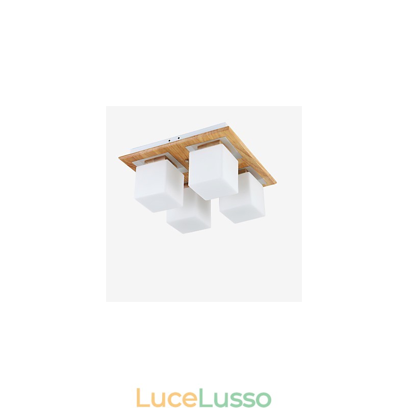 Montaggio a filo Mini Stile Moderno Contemporaneo Legno Bambù