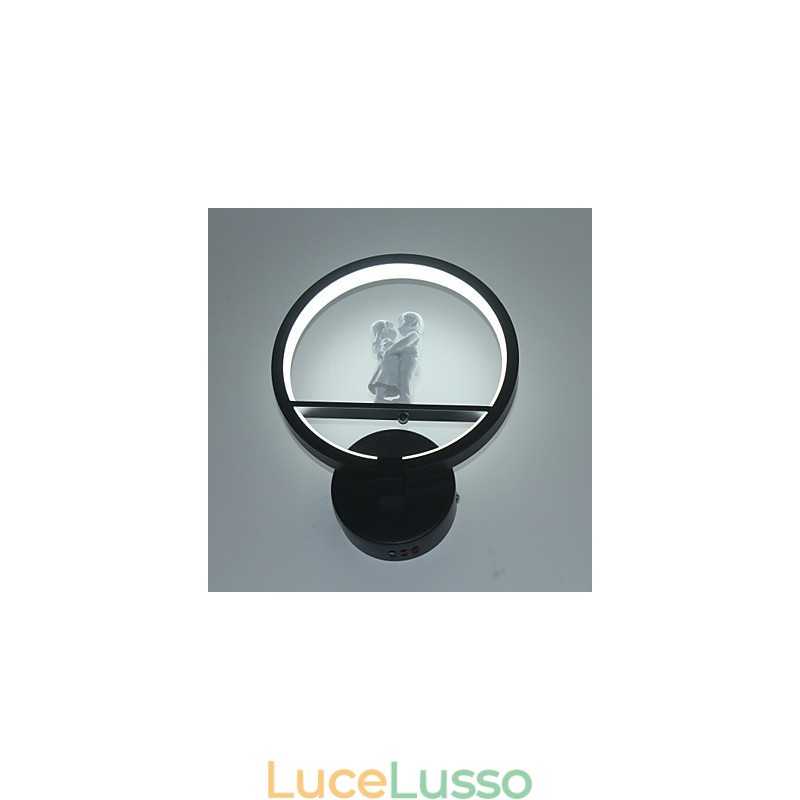 Lampada da parete moderna minimalista soggiorno decorativo in alluminio corridoio balcone lampada camera da letto lampada da comodino
