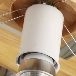 Montaggio a filo Mini Stile Moderno Contemporaneo Legno Bambù