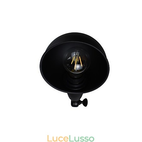 Lampada da parete in acciaio verniciato, decorazione da caffè americano nero opaco, lampada da parete retrò, lampada a spada laser sulla parete Lampada da parete in acciaio verniciato, decorazione da caffè americano nero opaco, lampada da parete retrò, lampada a spada laser sulla parete