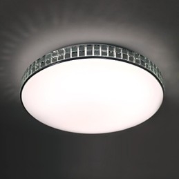 Moderna plafoniera a filo in acrilico dipinto in metallo 90 265V luce
