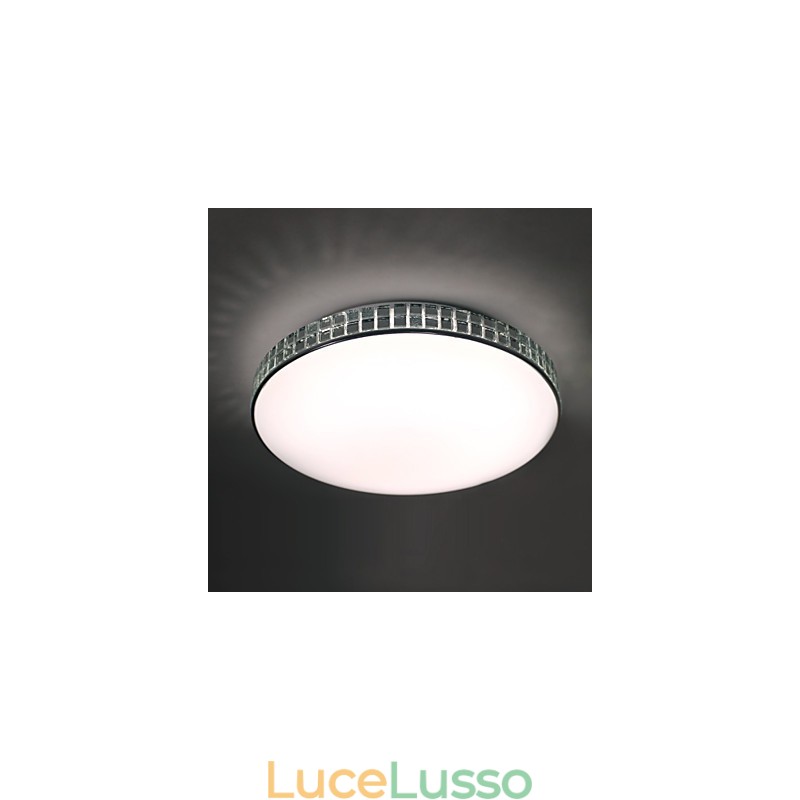Moderna plafoniera a filo in acrilico dipinto in metallo 90 265V luce