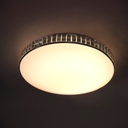 Moderna plafoniera a filo in acrilico dipinto in metallo 90 265V luce
