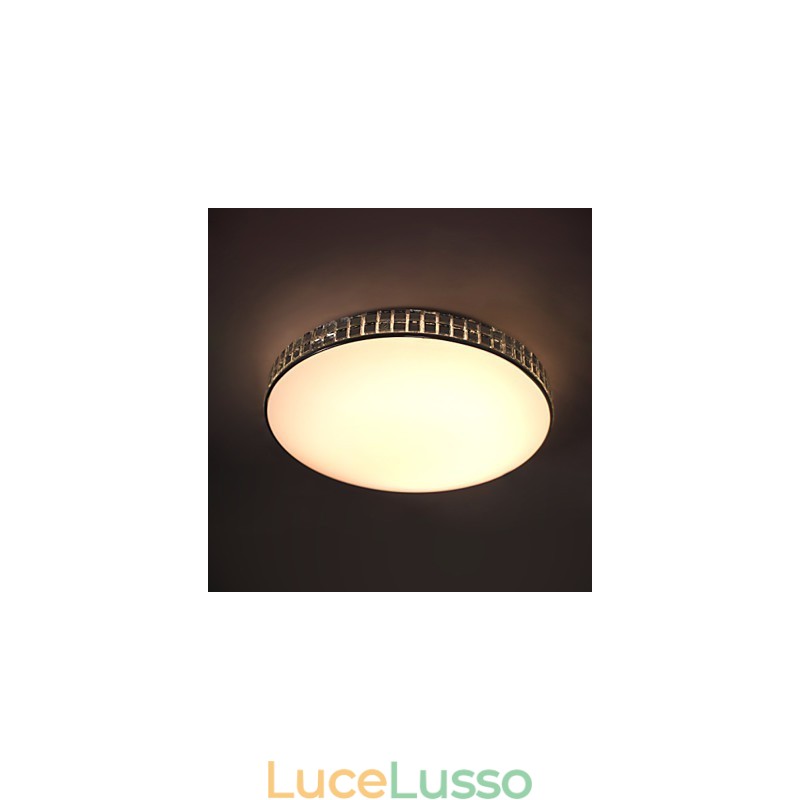 Moderna plafoniera a filo in acrilico dipinto in metallo 90 265V luce