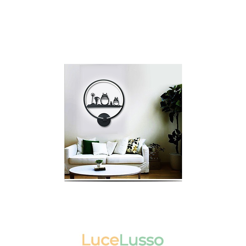 Lampada da parete in alluminio Lampada da parete moderna e minimalista creativa Lampada da parete alla moda per soggiorno Lampada da parete per balcone Luci per corridoio